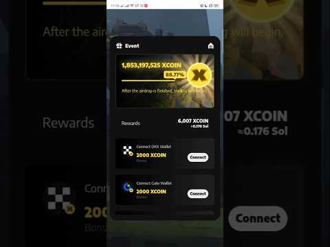 Nebx airdrop gives you 200$ worth xcoin join fast for more airdrop comments #video #crypto #trending