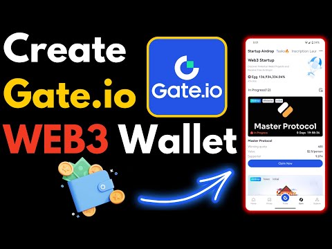 How to Create Web3 Wallet in Gate.io | How to Use Web3 Wallet in Gate.io