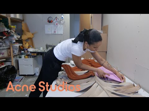 Sandra Poulson for Acne Studios FW22 Scarves