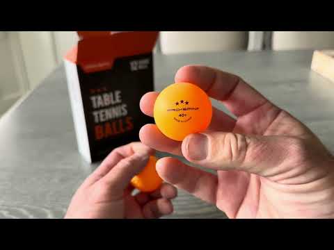 Review: Pro Spin Ping Pong Balls - 3-Star Premium Orange