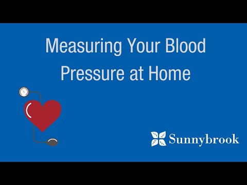 Measuring Your Blood Pressure at Home