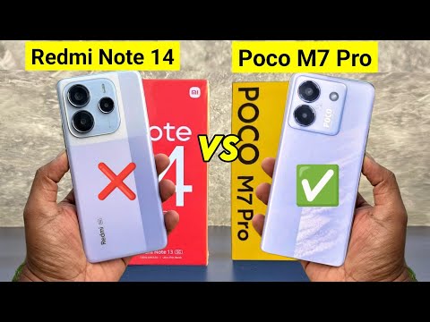 Redmi Note 14 Vs Poco M7 Pro Full Comparison | Which is Best