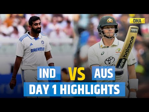 IND Vs AUS Highlights 4th test: Jasprit Bumrah Powered India Fightback But Australia Take Day 1| MCG