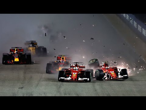 Open Wheel - Crashes Before Turn 1