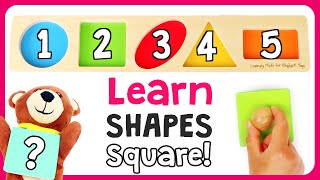 Best Learning Videos for Toddlers Learn Shapes | Learn to Talk for 2 year olds, 3 year olds, baby