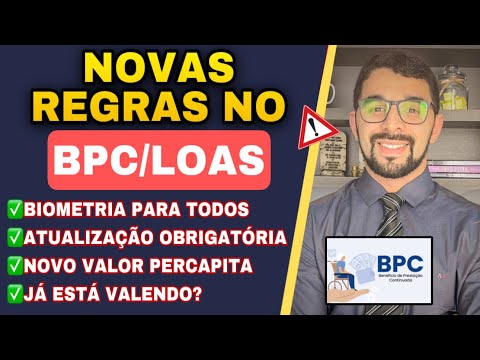 NOVAS REGRAS NO BPC-LOAS PARA TODOS! LULA VAI MUDAR AS REGRAS - PACOTE DE GASTOS- VEJA OS DETALHES