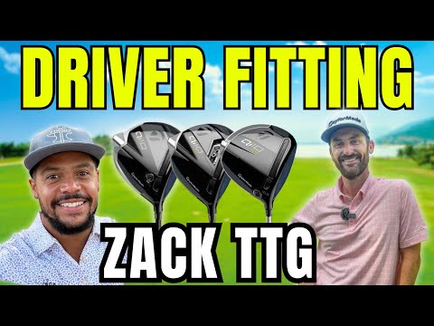 Zack TTG DRIVER FITTING!