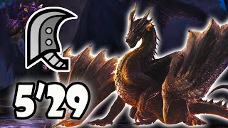 [MH4U/MH4G] ミラボレアス | 5'29 大剣スピードラン | Fatalis GS Solo Speedrun | Great Sword  Heroic | 4K-HD/Citra PC