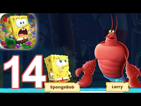 SpongeBob: Bubble Pop NETFLIX Gameplay Walkthrough Part 14 (iOS Android)