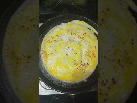 Double Egg dosa recipe #stree style #youtubeshort