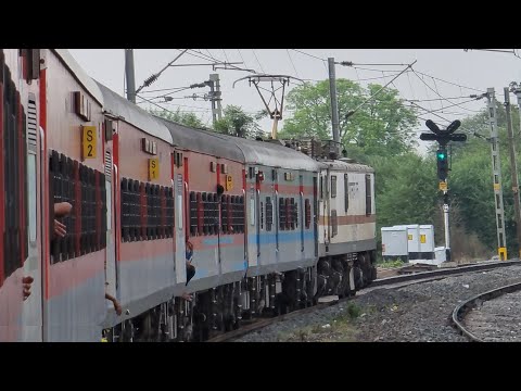 SECUNDERABAD to NEW DELHI | Full Journey 12723/Telangana Express, Indian Railways Video 4k ultra HD