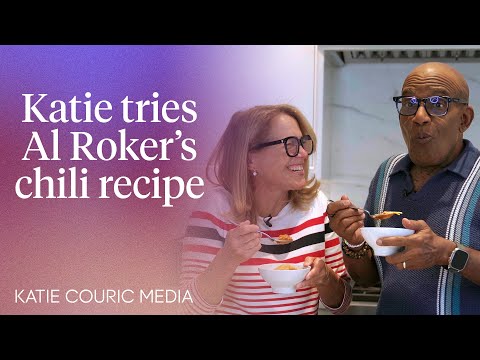 Katie and Al Roker cook Al's new chili recipe