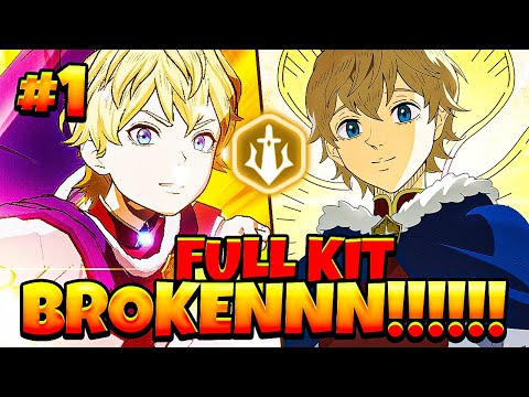 HAHAHAHA! #1 MOST BROKEN EVER! 1st ANNI. LUMIERE FULL KIT REVIEW - WOW! | Black Clover Mobile