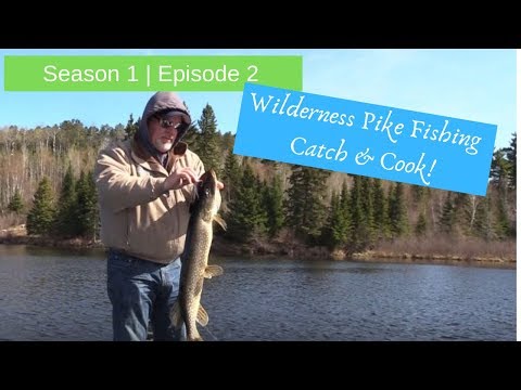 S1 E2 Backcountry adventure: Northern pike and Poor Man's Lobster Catch & Cook!