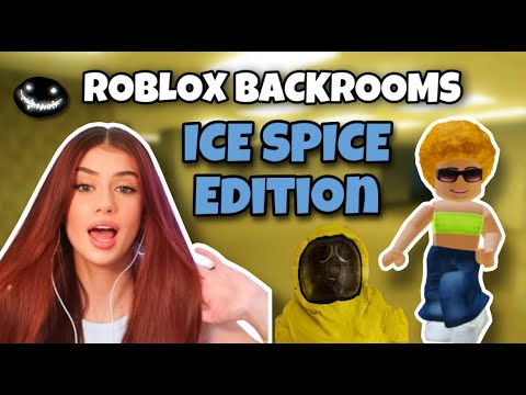 ICE SPICE EXPLORES ROBLOX BACKROOMS???