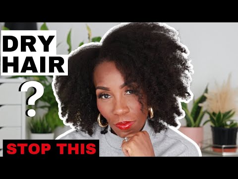 Reasons your Natural Hair is DRY and How to FIX IT