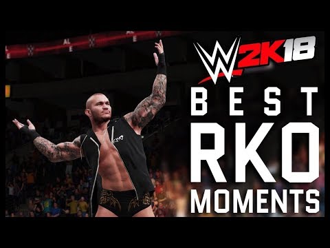 WWE 2K18 Top 10 RKO Reversals! Outta Nowhere