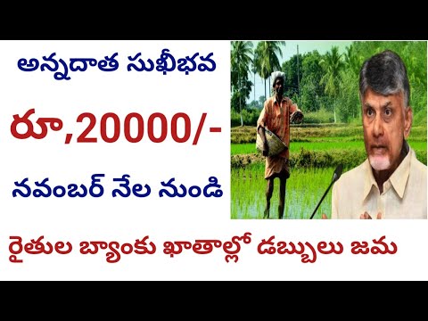 annadata sukhibhava scheme || annadata sukhibhava release date 2024@ConnectingChandra