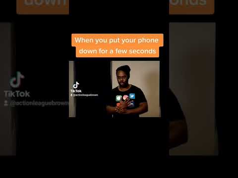 You put your phone down for 2 seconds #shorts #fyp #actionleaguebrown #phoneaddict #funny #addiction