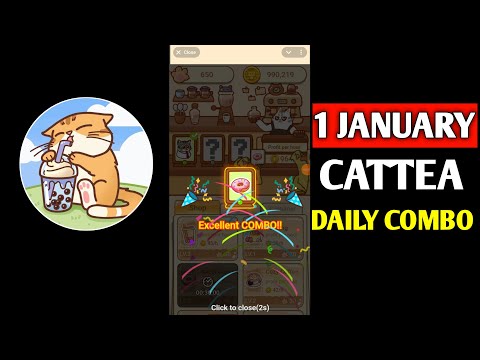 Cattea Daily Combo 2nd January | Cattea Today's Daily Combo | Daily Combo Cattea | Cattea Airdrop