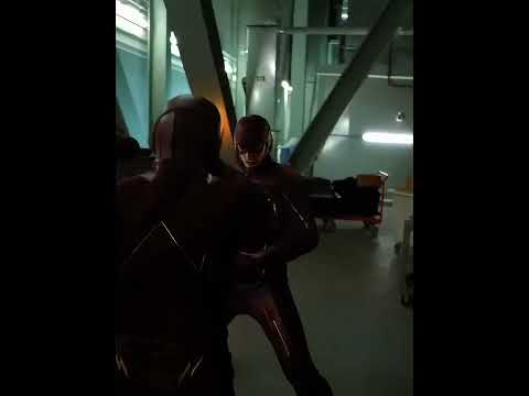 The Flash fights himself, the Flash #theflash #flash #cwflash #viral#shorts #fyp #grantgustin