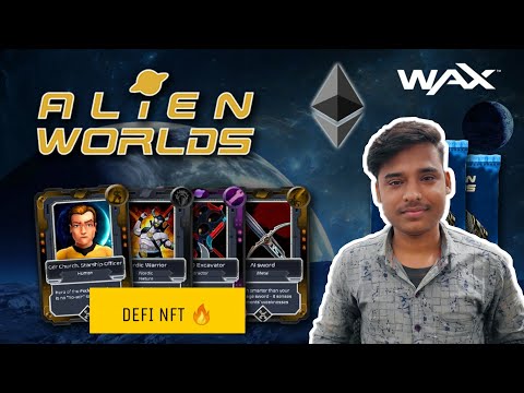 Alien Worlds NFT defi metaverse REVIEW in HINDI | NFT Defi PROJECT 🔥 |  Special Land Pack SALE |