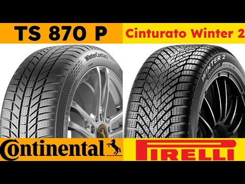 Continental WinterContact TS 870 P vs Pirelli Cinturato Winter 2