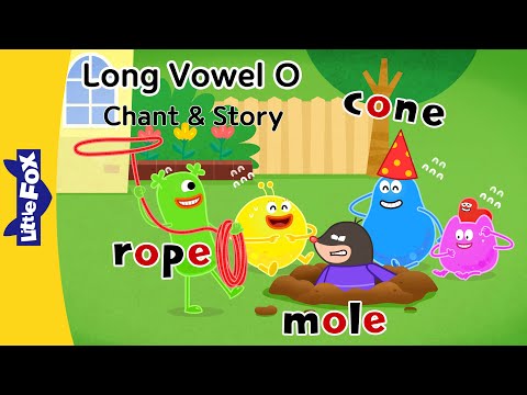 Long Vowel o-e | Magic e | Silent e | Phonics Chant and Story For Kids - Learn To Read | Little Fox