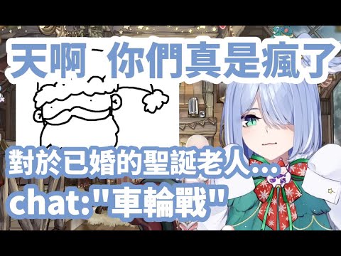 【彩虹社EN中文】充滿邪念的chat究竟想對聖誕老人幹什麼?!?!【Elira中文翻譯】