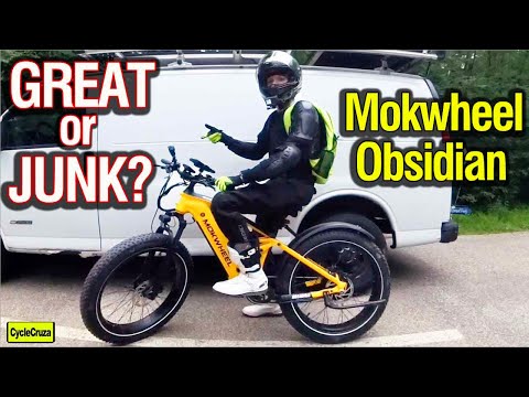 Best FAT TIRE Electric Bike I've Tested | Mokwheel Obsidian | Best Cheap Fast Ebike 2024