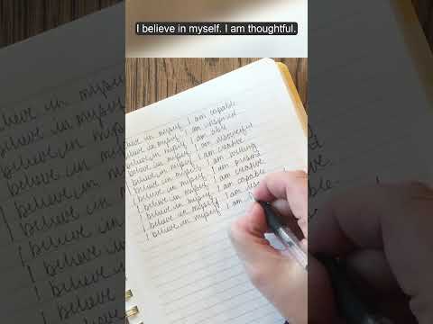 Journal with me for confidence #journalideas  #journalinginspiration #confidenceboost #morningpages