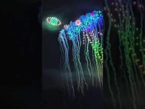 浏阳烟花，Liuyang fireworks, 劉陽花火、 Pháo hoa Lưu Dương；浏阳烟花满足了我对海灯节的全部想象 特别是鹿出现的时候，真的要泪目了。一定要看到最后，真的都超好看。