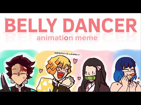 Shake your body like a belly dancer  ⚠️Flash warning⚠️  [animation meme] Demon Slayer