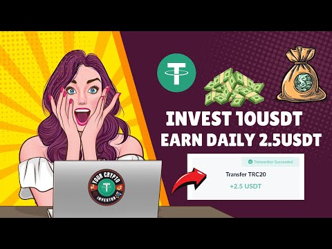 New Usdt Mining Site | usdt earning site | trx usdt mining App 2024  || best usdt investment site