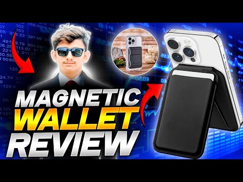 🤑Magnetic Wallet with RFID Blocking X-Pocket for MagSafe Wallet| Magnetic Card Holder & Phone Stand🔥