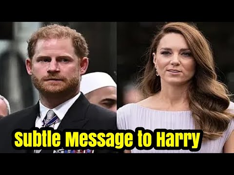 Princess Catherine drops subtle message to Harry in Christmas letter