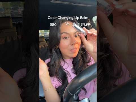 COMPARING COLOR CHANGING LIP BALMS $50 Vs. $4.99