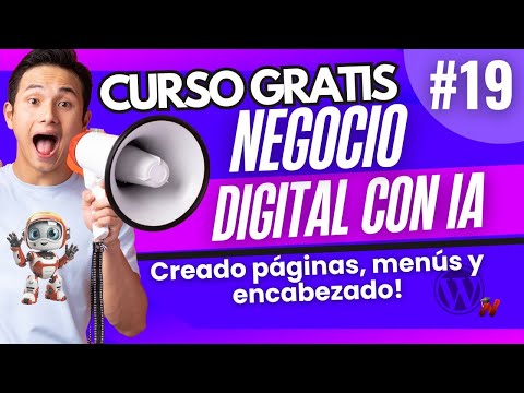 ✅M5-Clase 5-Creando páginas, menús y encabezado 🔴🟢Elemento PRO 🤖CURSO GRATIS 😉