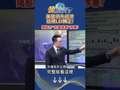 美國領先經濟指標LEI轉正！ 揭股市＂先蹲後跳＂序幕？ #金臨天下 20241223