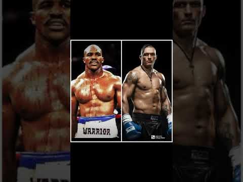 Who would win Evander Holyfield or Oleksandr Usyk? #shorts #boxing  #oleksandrusyk #fypyoutube #fy