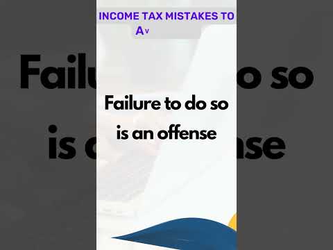 Income tax mistakes to Avoid 5/20 | Not disclosing all bank accounts #taxfiling #taxtips