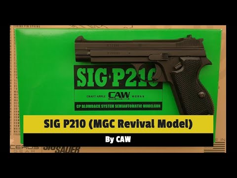 ToyGunﾓﾃﾞﾙｶﾞﾝ発火【CAW SIG P210（MGC リバイバル）】HW/CPの発火