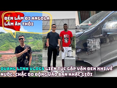 Quang Linh Vlogs liên tục gặp vận đen khi về nước, chắc do động vào bạn khác giới???