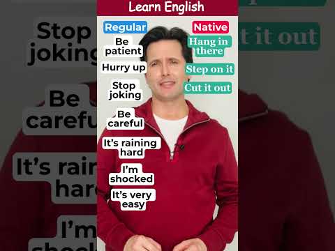 Basic vs Native English Phrases #learnenglish #englishspeaking #spokenenglish