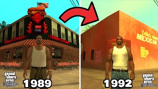 GTA San Andreas Stories vs GTA San Andreas - Physics and Details Comparison