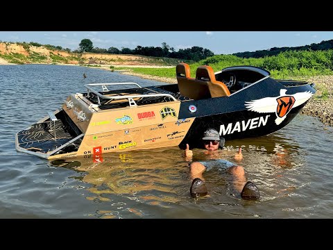 The New SUPERCHARGED MINI JET BOAT Is DONE!!