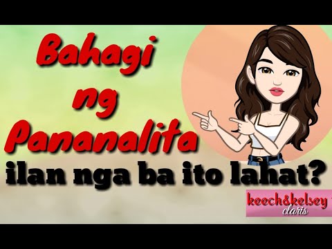 #bahagi ng pananalita #parts of speech