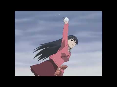 Azumanga Daioh: Snowball Fight Scene