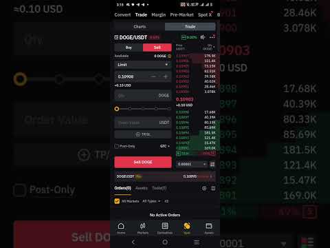 How to sell coin 🤑 exchangeMarket - spot trading