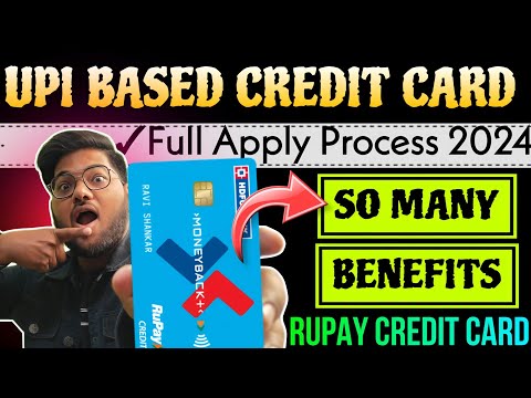 Best Rupay Credit Cards for UPI 2024| Best UPI Rupay credit cards for life time free|UPI Credit Card